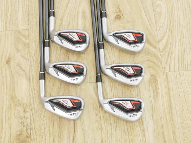 Iron set : Honma : ชุดเหล็ก Honma Tour World GS (ออกปี 2021 ใบใหญ่ ตีง่าย ไกล) มีเหล็ก 6-11 (6 ชิ้น) ก้านกราไฟต์ Honma Vizard 85 Flex SR