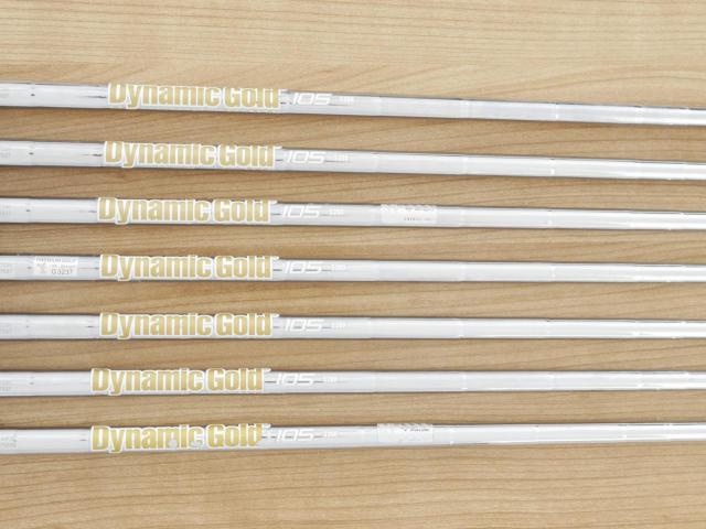 Iron set : Mizuno : ชุดเหล็ก Mizuno JPX 923 Forged (ออกปี 2023 ตัวท๊อป นุ่ม แน่น) มีเหล็ก 5-Pw,Gw (7 ชิ้น) ก้านเหล็ก Dynamic Gold 105 S200
