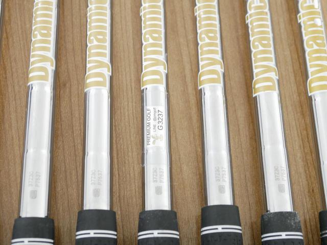 Iron set : Mizuno : ชุดเหล็ก Mizuno JPX 923 Forged (ออกปี 2023 ตัวท๊อป นุ่ม แน่น) มีเหล็ก 5-Pw,Gw (7 ชิ้น) ก้านเหล็ก Dynamic Gold 105 S200
