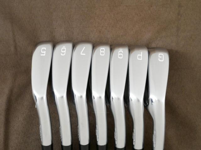 Iron set : Mizuno : ชุดเหล็ก Mizuno JPX 923 Forged (ออกปี 2023 ตัวท๊อป นุ่ม แน่น) มีเหล็ก 5-Pw,Gw (7 ชิ้น) ก้านเหล็ก Dynamic Gold 105 S200
