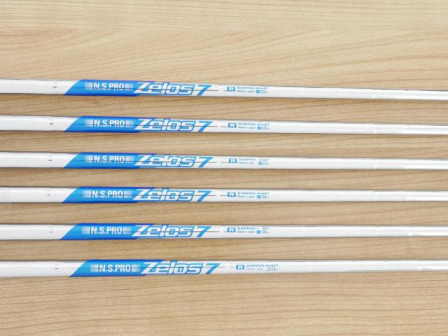 Iron set : Titleist : ชุดเหล็ก Titleist AP3 718 (ออกปี 2018) มีเหล็ก 5-Pw (6 ชิ้น) ก้านเหล็ก NS Pro Zelos 7 Flex R