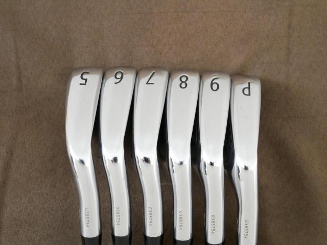 Iron set : Titleist : ชุดเหล็ก Titleist AP3 718 (ออกปี 2018) มีเหล็ก 5-Pw (6 ชิ้น) ก้านเหล็ก NS Pro Zelos 7 Flex R