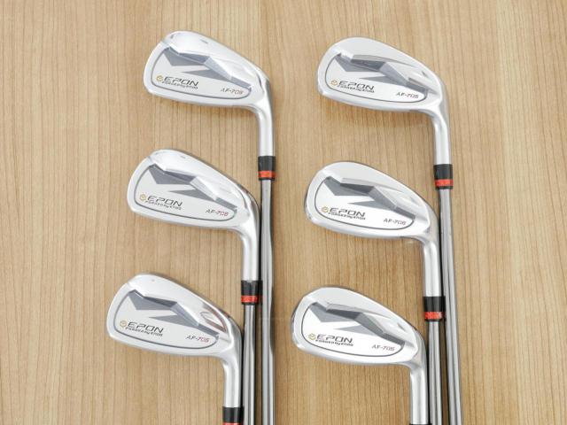 Iron set : Epon : ชุดเหล็ก EPON AF-706 Forged (ออกปี 2021 ใบใหญ่ ตีง่าย ไกล) มีเหล็ก 6-Pw,Tw (6 ชิ้น) สุดยอดก้าน Fujikura Diamond Speeder 6 Flex R