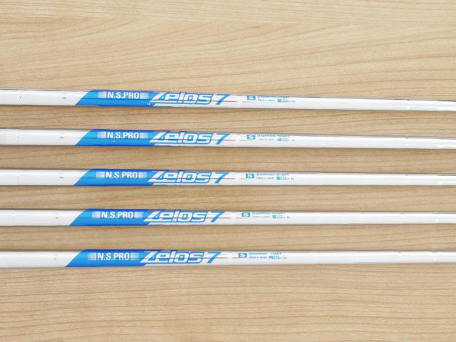 Iron set : Yamaha : ชุดเหล็ก Yamaha Inpres UD+2 (ออกปี 2021 ตีไกลที่สุด ไกลกว่าเหล็กทั่วไป 2 เบอร์ หน้าเด้ง COR 0.822) มีเหล็ก 7-Pw,Aw (5 ชิ้น) ก้านเหล็ก NS Pro Zelos 7 Flex S