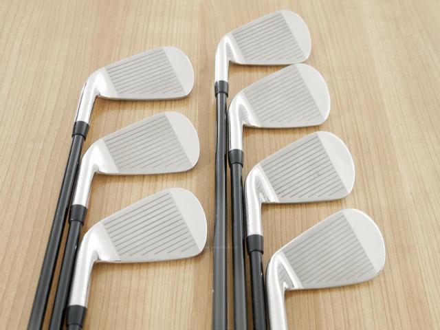 Iron set : Callaway : ชุดเหล็ก Callaway Paradym Ai Smoke (ออกปี 2024 ตีง่ายมาก ไกล Japan Spec.) มีเหล็ก 5-Pw,Gw (7 ชิ้น) ก้านกราไฟต์ Mitsubishi TENSEI 50 Flex R