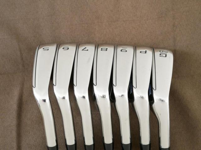 Iron set : Callaway : ชุดเหล็ก Callaway Paradym Ai Smoke (ออกปี 2024 ตีง่ายมาก ไกล Japan Spec.) มีเหล็ก 5-Pw,Gw (7 ชิ้น) ก้านกราไฟต์ Mitsubishi TENSEI 50 Flex R