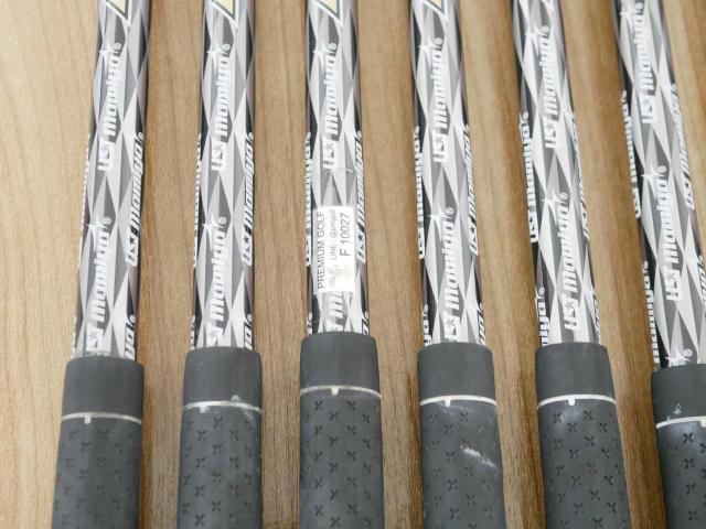 Iron set : PRGR : ชุดเหล็กกระเทย PRGR NEW Egg Forged (รุ่นปี 2020 ตีง่ายและไกลมากๆ เด้งสุดๆ COR 0.82) มีเหล็ก 6-Pw,Aw,As (7 ชิ้น) ก้านกราไฟต์ UST Mamiya ATTAS FF 85 Flex S