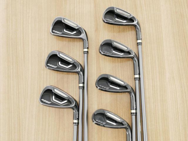 Lady club : All : ชุดเหล็กกระเทย PRGR New Egg Iron (รุ่นปี 2017 ตีง่ายและไกลมาก) มีเหล็ก 7-Pw,Aw,As,Sw (7 ชิ้น) ก้านกราไฟต์ Flex L (M-30)