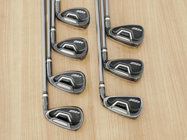 Lady club : All : ชุดเหล็กกระเทย PRGR New Egg Iron (รุ่นปี 2017 ตีง่ายและไกลมาก) มีเหล็ก 7-Pw,Aw,As,Sw (7 ชิ้น) ก้านกราไฟต์ Flex L (M-30)
