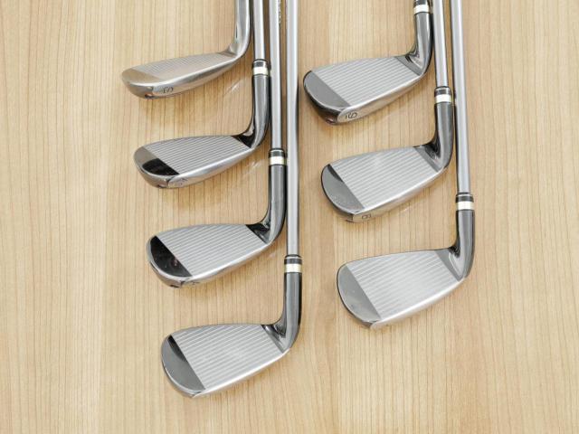 Lady club : All : ชุดเหล็กกระเทย PRGR New Egg Iron (รุ่นปี 2017 ตีง่ายและไกลมาก) มีเหล็ก 7-Pw,Aw,As,Sw (7 ชิ้น) ก้านกราไฟต์ Flex L (M-30)