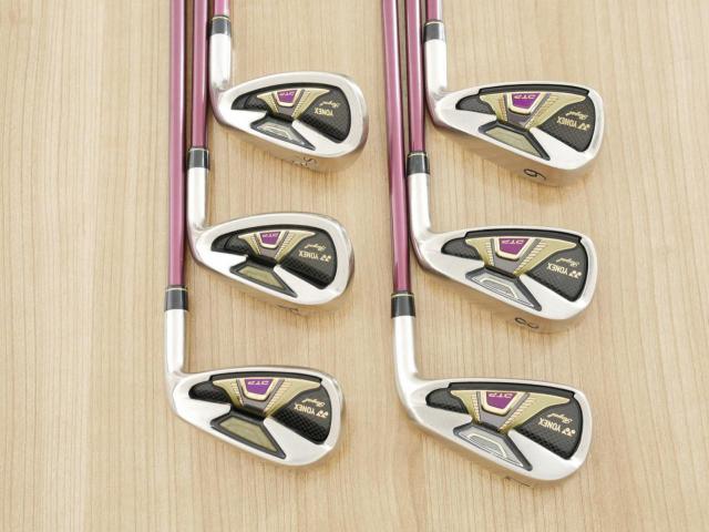 Iron set : Yonex : ชุดเหล็ก Yonex Royal DTP (ออกปี 2016 ท๊อปสุด ก้านดีมาก หน้าเด้ง ตีไกลสุดๆ) มีเหล็ก 7-Pw,Aw,As (6 ชิ้น) ก้านกราไฟต์ Flex R