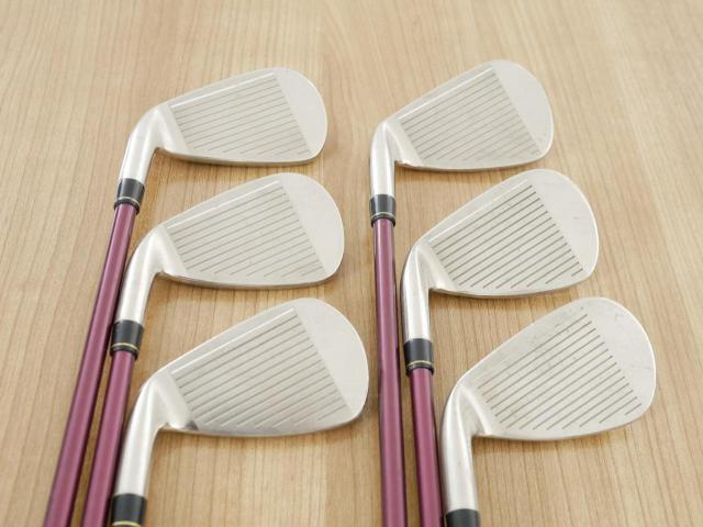 Iron set : Yonex : ชุดเหล็ก Yonex Royal DTP (ออกปี 2016 ท๊อปสุด ก้านดีมาก หน้าเด้ง ตีไกลสุดๆ) มีเหล็ก 7-Pw,Aw,As (6 ชิ้น) ก้านกราไฟต์ Flex R