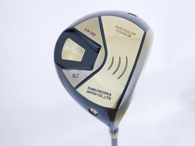 Driver : Kamuiworks : Kamuiworks KM-300 Gold (ปี 2018 หน้าเด้งเกินกฏ มีสปริงข้างใน) Loft 9.5 Flex R