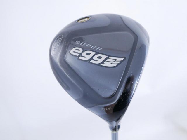 Driver : PRGR : ไดรเวอร์ PRGR Super EGG (ปี 2017 หน้าเด้งเกินกฏ) Loft 10.5 ก้าน M-37 Flex R