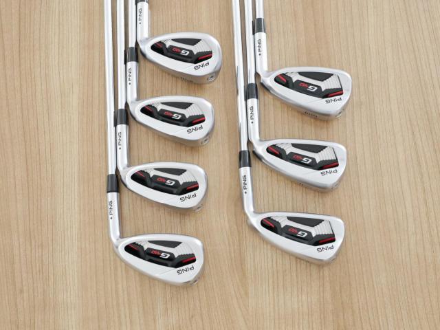 Iron set : Ping : ชุดเหล็ก Ping G410 (รุ่นปี 2019 Japan Spec. ใบใหญ่ ง่าย ไกล) มีเหล็ก 6-Pw,Aw,Sw (7 ชิ้น) ก้านเหล็ก NS Pro Zelos 7 Flex R
