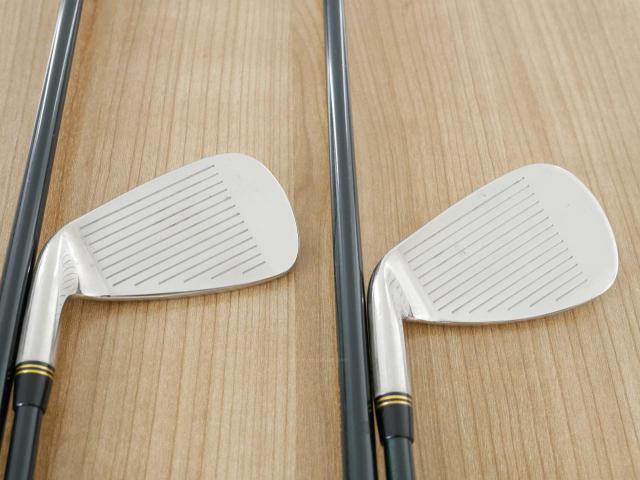 Iron set : Other Brand : ชุดเหล็ก S-Yard Exelight มีเหล็ก 5-Pw,Sw (7 ชิ้น) ก้านกราไฟต์ Flex R1