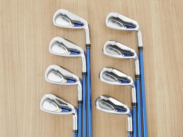 Iron set : Katana : ชุดเหล็ก Katana Sword LX-3000 มีเหล็ก 5-Pw,Aw,Sw (8 ชิ้น) ก้านกราไฟต์ Flex R