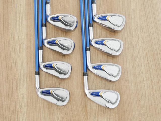 Iron set : Katana : ชุดเหล็ก Katana Sword LX-3000 มีเหล็ก 5-Pw,Aw,Sw (8 ชิ้น) ก้านกราไฟต์ Flex R