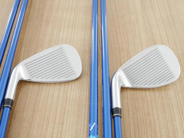 Iron set : Katana : ชุดเหล็ก Katana Sword LX-3000 มีเหล็ก 5-Pw,Aw,Sw (8 ชิ้น) ก้านกราไฟต์ Flex R