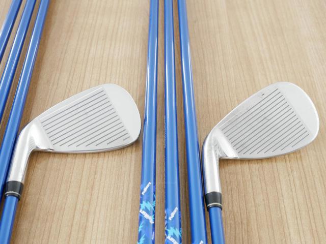 Iron set : Katana : ชุดเหล็ก Katana Sword LX-3000 มีเหล็ก 5-Pw,Aw,Sw (8 ชิ้น) ก้านกราไฟต์ Flex R