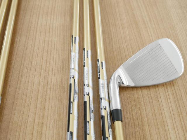 Iron set : Katana : ชุดเหล็ก Katana Sword Sniper 589 (หน้าเด้ง) มีเหล็ก 6-Pw,Aw,Sw (7 ชิ้น) ก้านกราไฟต์ Speeder 589 Flex R