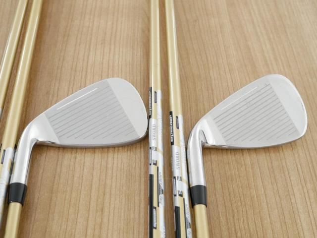 Iron set : Katana : ชุดเหล็ก Katana Sword Sniper 589 (หน้าเด้ง) มีเหล็ก 6-Pw,Aw,Sw (7 ชิ้น) ก้านกราไฟต์ Speeder 589 Flex R