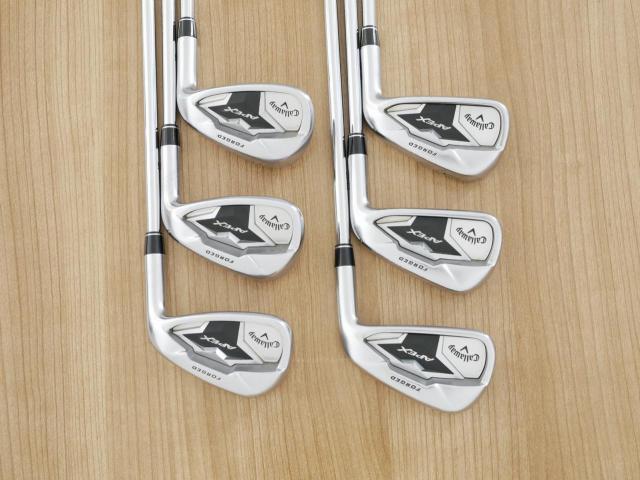 Iron set : Callaway : ชุดเหล็ก Callaway APEX Forged (ปี 2020) มีเหล็ก 5-Pw (6 ชิ้น) ก้านเหล็ก NS Pro 850 NEO Flex R
