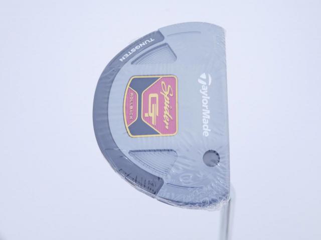 Putter : All : **ของใหม่ ยังไม่แกะพลาสติก** พัตเตอร์ Taylormade Spider GT Rollback (ออกปี 2022) ยาว 34 นิ้ว
