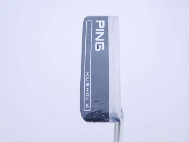 Putter : All : **ของใหม่ ยังไม่แกะพลาสติก** พัตเตอร์ Ping KUSHIN 4 (ออกปี 2023) ยาว 34 นิ้ว