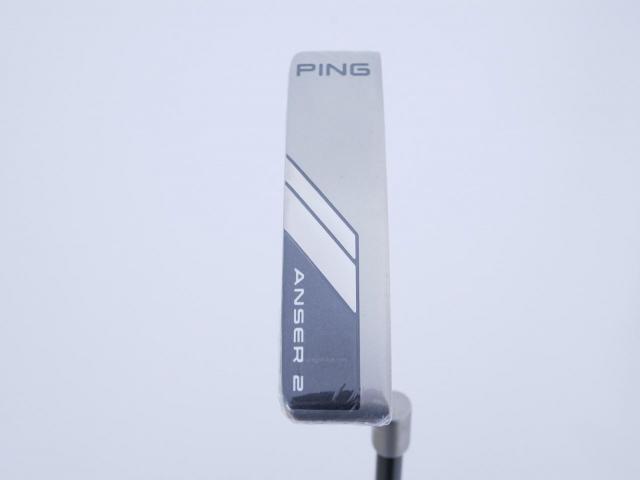 Putter : All : **ของใหม่ ยังไม่แกะพลาสติก** พัตเตอร์ Ping ANSER 2 (รุ่นล่าสุด ออกปี 2024) ยาว 34 นิ้ว