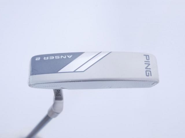 Putter : All : **ของใหม่ ยังไม่แกะพลาสติก** พัตเตอร์ Ping ANSER 2 (รุ่นล่าสุด ออกปี 2024) ยาว 34 นิ้ว