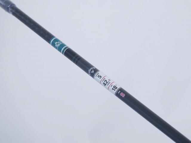 Fairway Wood : callaway : **ของใหม่ ยังไม่แกะพลาสติก** หัวไม้ 5 Callaway ELYTE Triple Diamond (ออกปี 2025) Loft 18 ก้าน Mitsubishi TENSEI 60 Flex S