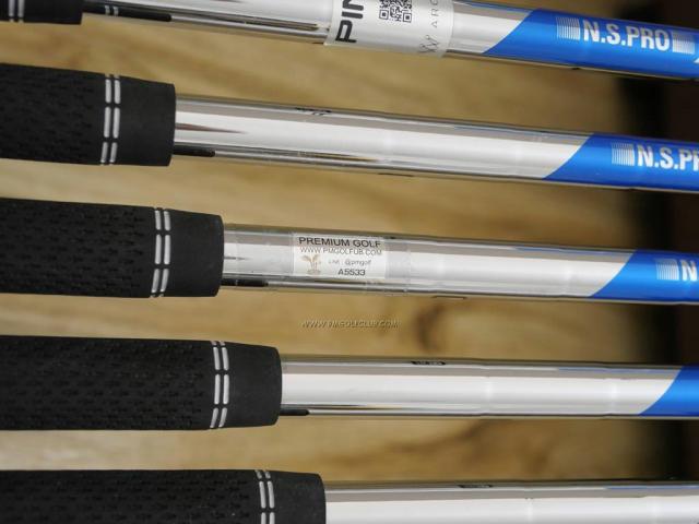 Iron set : Ping : ชุดเหล็ก Ping G710 (รุ่นล่าสุด ออกปี 2020 Japan Spec. ใบใหญ่ ง่ายที่สุด ไกลที่สุดของ Ping) มีเหล็ก 5-Pw (6 ชิ้น) ก้านเหล็ก NS Pro ZELOS 7 Flex S