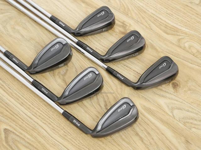 Iron set : Ping : ชุดเหล็ก Ping G710 (รุ่นล่าสุด ออกปี 2020 Japan Spec. ใบใหญ่ ง่ายที่สุด ไกลที่สุดของ Ping) มีเหล็ก 5-Pw (6 ชิ้น) ก้านเหล็ก NS Pro ZELOS 7 Flex S