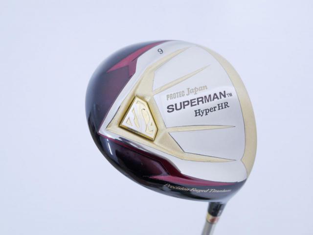 Driver : Superman : ไดรเวอร์ Superman HyperHR (ตีไกลมาก หน้าเด้งสุดๆ COR.885 กระดองเด้ง) Loft 9 Flex R1