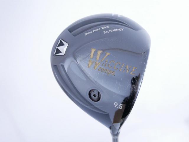 Driver : Other Brand : ไดรเวอร์ Waccine Compo Black (ออกปี 2020 รุ่นใหม่ ตีไกลมากๆ) Loft 9.5 สุดยอดก้านไดรเวอร์ Waccine Compo GR330TB Flex SR