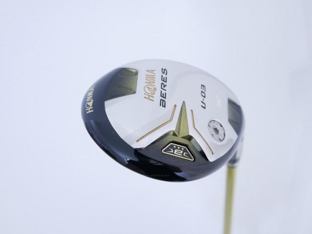 Fairway Wood : Honma : **มีบุบ ก้าน 3 ดาว** ไม้กระเทย Honma Beres U-03 (ออกปี 2015) Loft 19 ก้าน ARMRQ 8 (49) Flex R (3 ดาว)