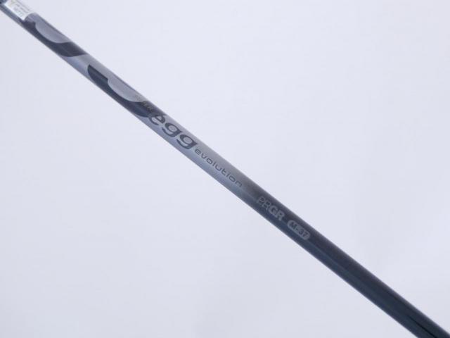 Fairway Wood : PRGR : ไม้กระเทย PRGR Super EGG Evolution (รุ่นล่าสุด ออกปี 2024 หน้าเด้งเกินกฏ ตีไกลมาก) Loft 23 Flex R (M-37)