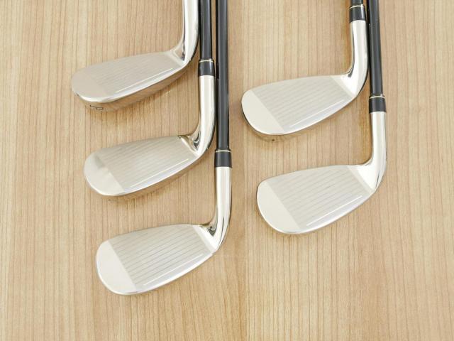 Iron set : Yonex : ชุดเหล็ก Yonex Royal E-Zone (รุ่นล่าสุด ปี 2024 หน้าเด้งสุดๆ ตีไกลสุดๆ) มีเหล็ก 6-Pw (5 ชิ้น) ก้านกราไฟต์ Flex SR