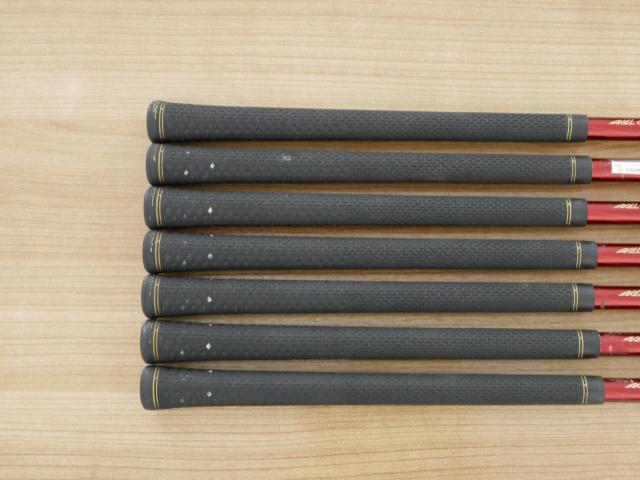 Iron set : Tsuruya : ชุดเหล็ก Tsuruya AXEL Gold Premium IV (รุ่นปี 2021 ของใหม่ 7 หมื่นกว่าบาท หน้าเด้งสุดๆ ไกลสุดๆๆ) มีเหล็ก 7-Pw,Aw,As,Sw (7 ชิ้น ครบเซ็ต) ก้านกราไฟต์ Flex R