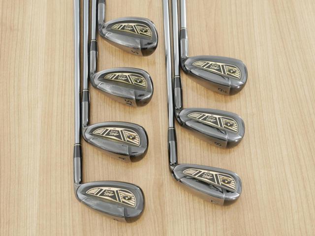 Iron set : Tsuruya : ชุดเหล็ก Tsuruya AXEL Gold Premium III (ออกปี 2019 ของใหม่ 6 หมื่นกว่าบาท หน้าเด้งสุดๆ ไกลสุดๆๆ) มีเหล็ก 7-Pw,Aw,As,Sw (7 ชิ้น) ก้านกราไฟต์ Flex R