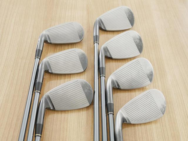 Iron set : Tsuruya : ชุดเหล็ก Tsuruya AXEL Gold Premium III (ออกปี 2019 ของใหม่ 6 หมื่นกว่าบาท หน้าเด้งสุดๆ ไกลสุดๆๆ) มีเหล็ก 7-Pw,Aw,As,Sw (7 ชิ้น) ก้านกราไฟต์ Flex R
