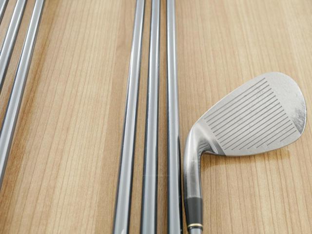 Iron set : Tsuruya : ชุดเหล็ก Tsuruya AXEL Gold Premium III (ออกปี 2019 ของใหม่ 6 หมื่นกว่าบาท หน้าเด้งสุดๆ ไกลสุดๆๆ) มีเหล็ก 7-Pw,Aw,As,Sw (7 ชิ้น) ก้านกราไฟต์ Flex R