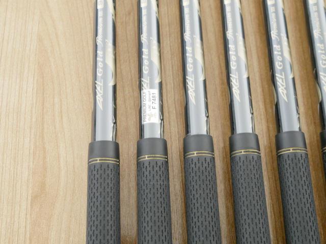 Iron set : Tsuruya : ชุดเหล็ก Tsuruya AXEL Gold Premium III (ออกปี 2019 ของใหม่ 6 หมื่นกว่าบาท หน้าเด้งสุดๆ ไกลสุดๆๆ) มีเหล็ก 7-Pw,Aw,As,Sw (7 ชิ้น) ก้านกราไฟต์ Flex R