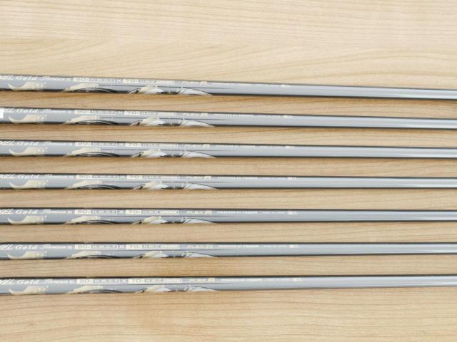 Iron set : Tsuruya : ชุดเหล็ก Tsuruya AXEL Gold Premium III (ออกปี 2019 ของใหม่ 6 หมื่นกว่าบาท หน้าเด้งสุดๆ ไกลสุดๆๆ) มีเหล็ก 7-Pw,Aw,As,Sw (7 ชิ้น) ก้านกราไฟต์ Flex R