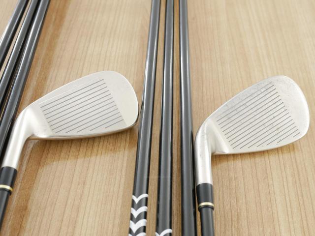 Iron set : Katana : ชุดเหล็กกระเทย Katana Sword SL-Eight มีเหล็ก 5-Pw,Aw,Sw (8 ชิ้น) ก้านกราไฟต์ Flex SR