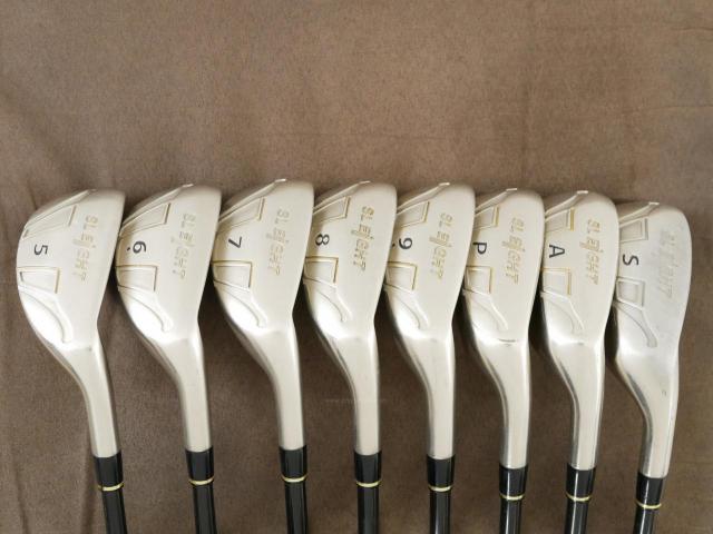 Iron set : Katana : ชุดเหล็กกระเทย Katana Sword SL-Eight มีเหล็ก 5-Pw,Aw,Sw (8 ชิ้น) ก้านกราไฟต์ Flex SR