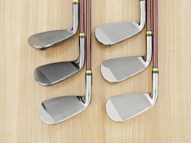 Iron set : Maruman : ชุดเหล็ก Maruman Majesty Prestigio 13 (ออกปี 2024 ท็อปสุดๆ ของใหม่ 1.2 แสน หายากมากๆ) มีเหล็ก 7-Pw,Aw,Sw (6 ชิ้น) ก้านกราไฟต์ Flex SR