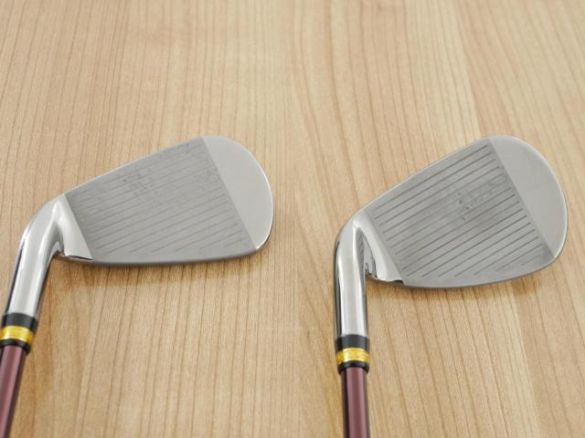 Iron set : Maruman : ชุดเหล็ก Maruman Majesty Prestigio 13 (ออกปี 2024 ท็อปสุดๆ ของใหม่ 1.2 แสน หายากมากๆ) มีเหล็ก 7-Pw,Aw,Sw (6 ชิ้น) ก้านกราไฟต์ Flex SR
