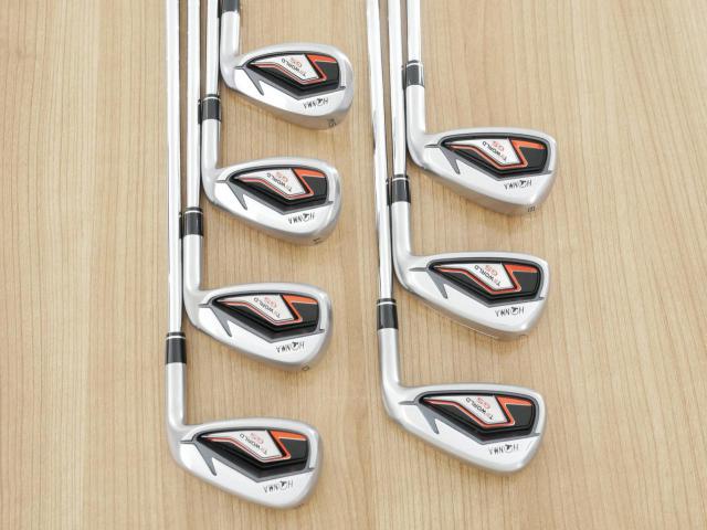 Iron set : Honma : ชุดเหล็ก Honma Tour World GS (ออกปี 2021 ใบใหญ่ ตีง่าย ไกล) มีเหล็ก 6-11,Sw (7 ชิ้น) ก้านเหล็ก NS Pro Zelos Flex S